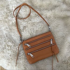 Rebecca Minkoff 5-zipper cross body bag